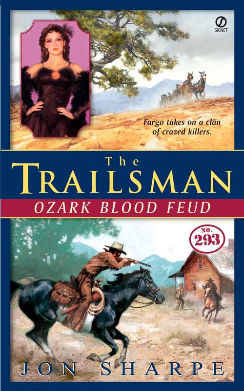 Book cover of Ozark Blood Feud (Trailsman #293)