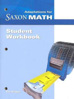 Book cover of Adaptations for Saxon Math Student Workbook Intermediate 5