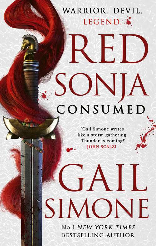 Book cover of Red Sonja: The exhilarating swords and sorcery novel starring the legendary redhead warrior