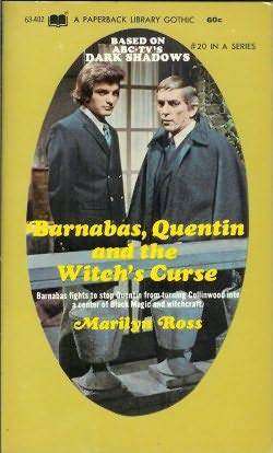 Book cover of Barnabas, Quentin and the Witch's Curse (Dark Shadows by Marilyn Ross #20)
