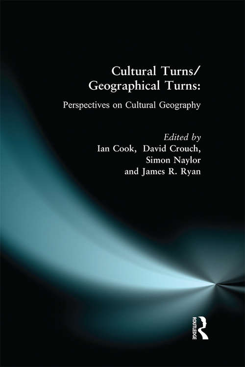 Cultural Turns/Geographical Turns