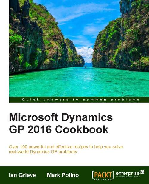 Book cover of Microsoft Dynamics GP 2016 Cookbook - Second Edition