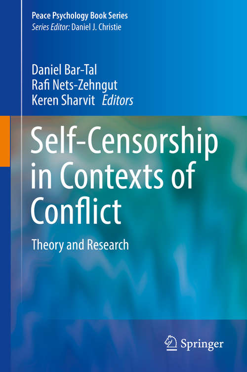 Book cover of Self-Censorship in Contexts of Conflict
