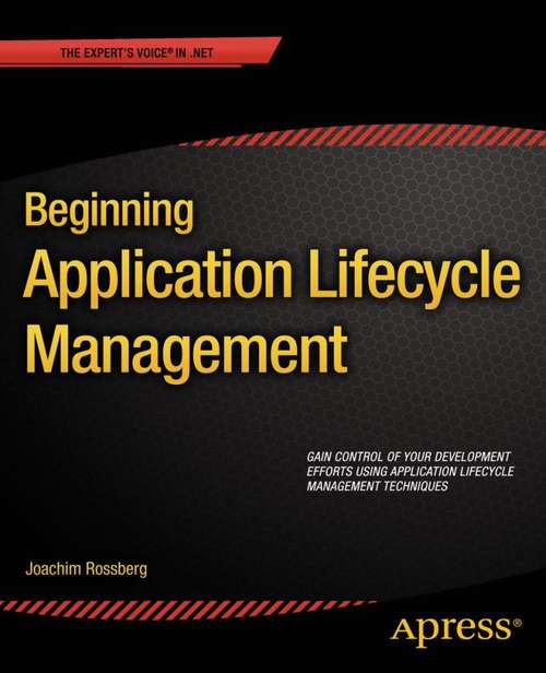 Book cover of Beginning Application Lifecycle Management