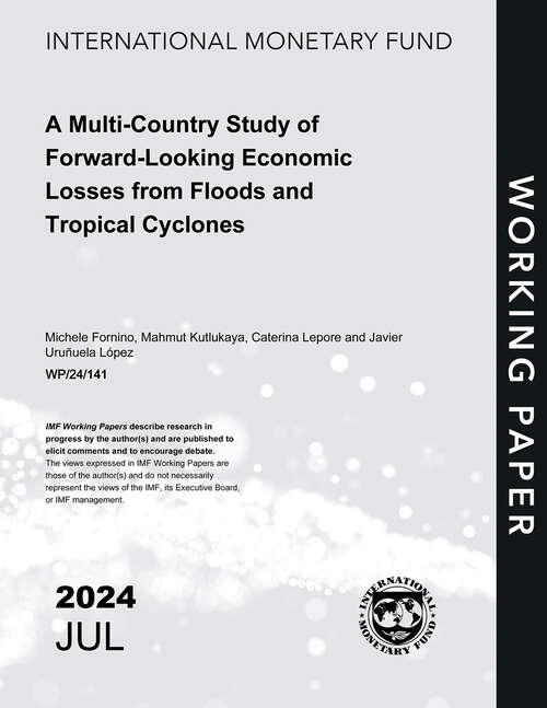 Book cover of A Multi-Country Study of Forward-Looking Economic Losses from Floods and Tropical Cyclones