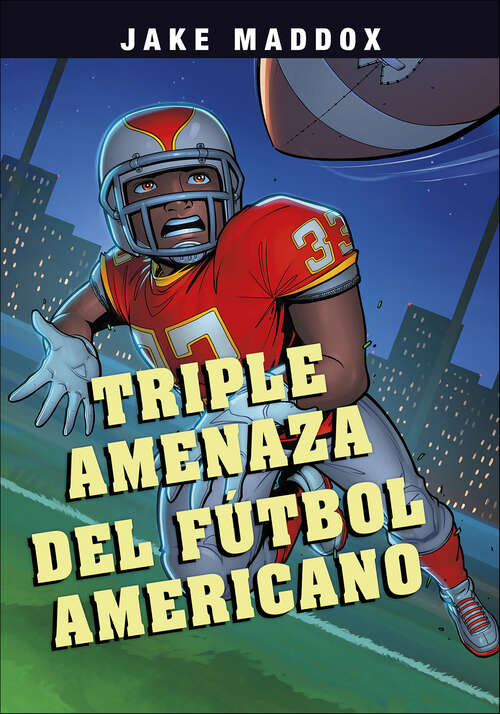 Book cover of Triple amenaza del fútbol americano