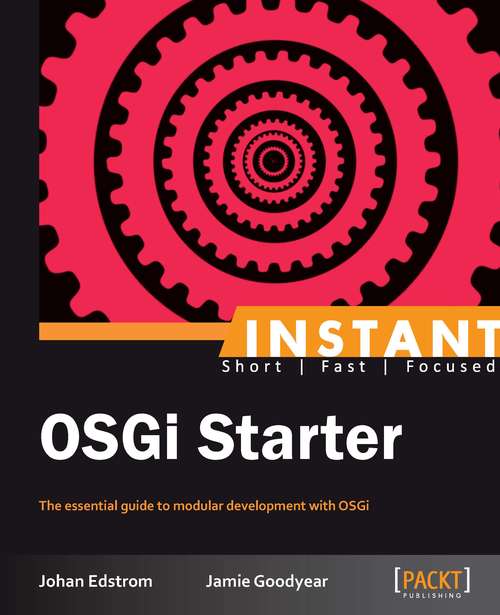 Book cover of Instant OSGi Starter