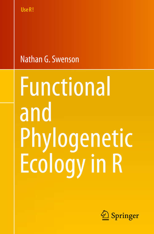Book cover of Functional and Phylogenetic Ecology in R