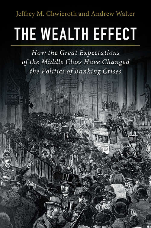 Book cover of The Wealth Effect: How the Great Expectations of the Middle Class Have Changed the Politics of Banking Crises