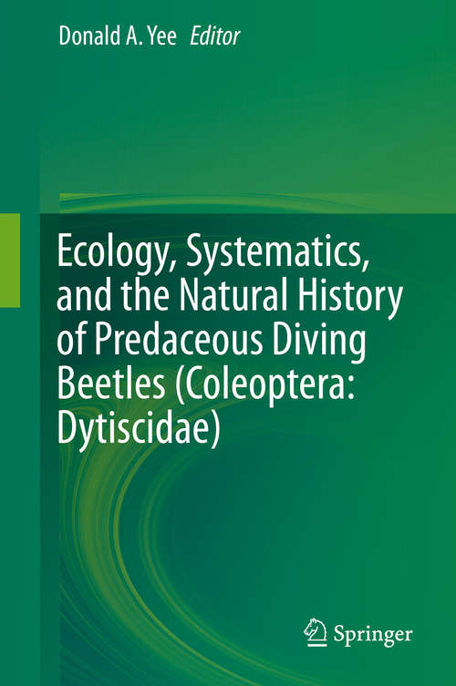 Book cover of Ecology, Systematics, and the Natural History of Predaceous Diving Beetles (Coleoptera: Dytiscidae)