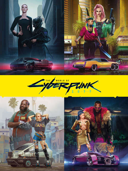 Book cover of The World of Cyberpunk 2077