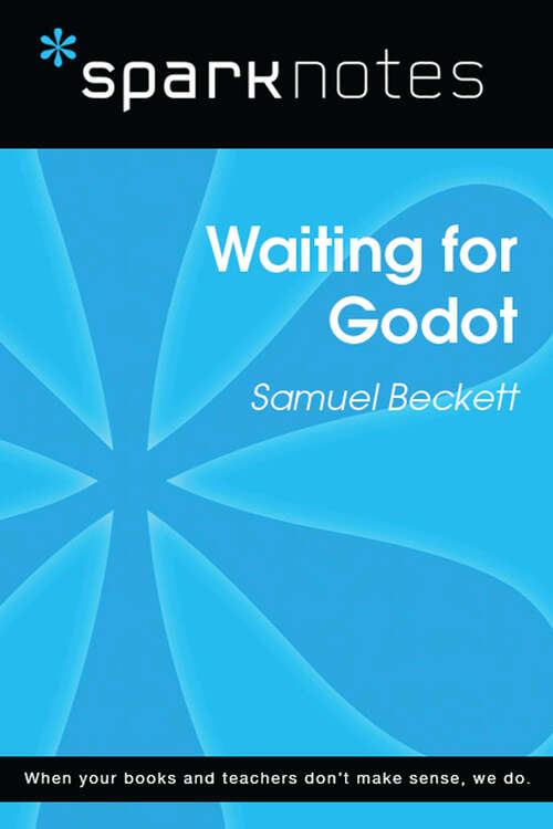 Book cover of Waiting for Godot (SparkNotes Literature Guide Series)