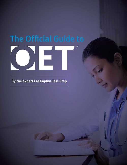 Book cover of Official Guide to OET
