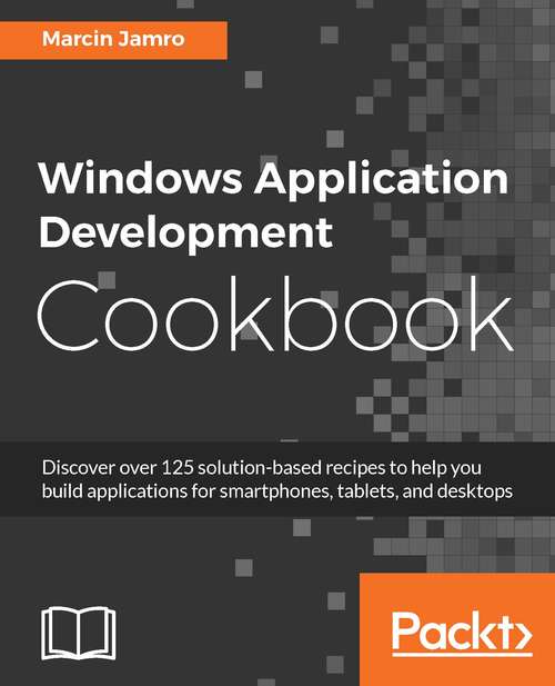 Book cover of Windows Application Development Cookbook
