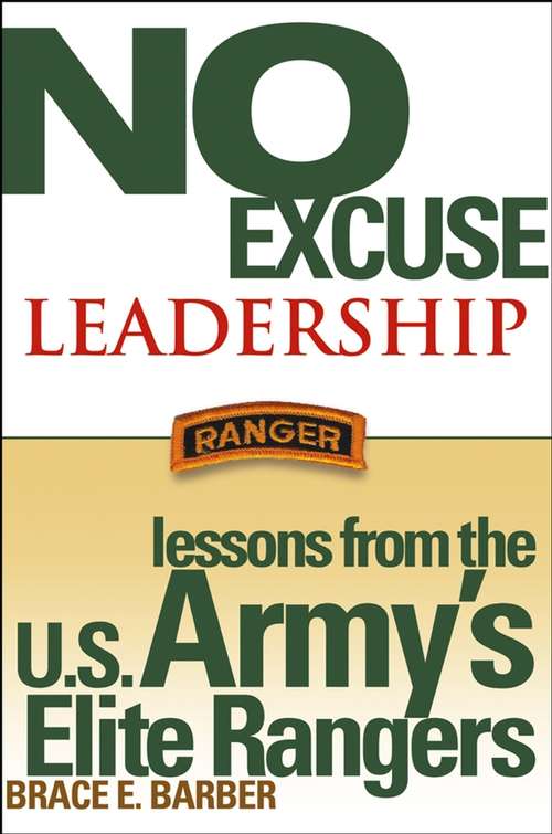 Book cover of No Excuse Leadership