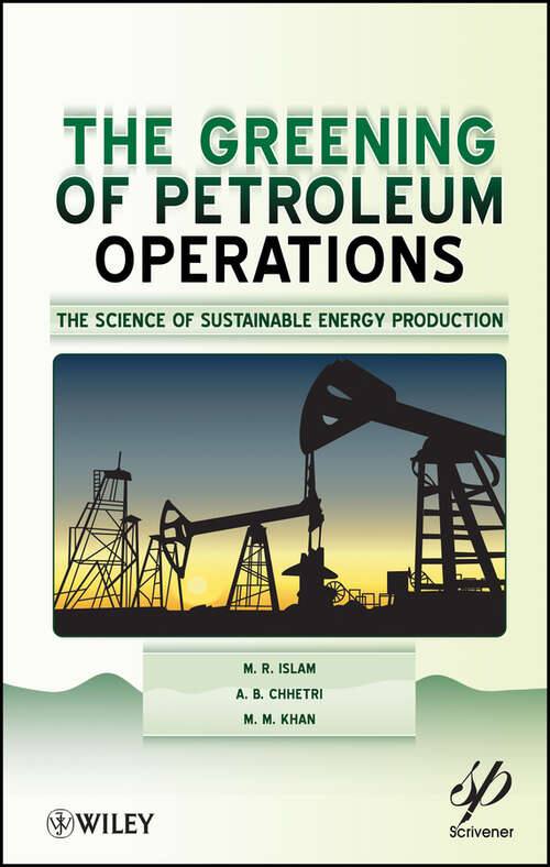 Book cover of Greening of Petroleum Operations