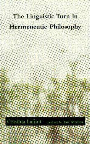 Book cover of The Linguistic Turn in Hermeneutic Philosophy
