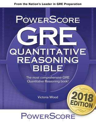 Book cover of GRE Quantitative Reasoning Bible