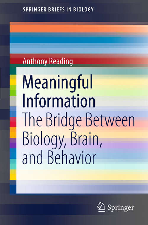 Book cover of Meaningful Information