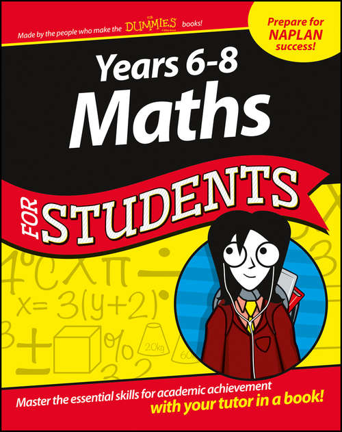 Book cover of Years 6-8 Maths For Students
