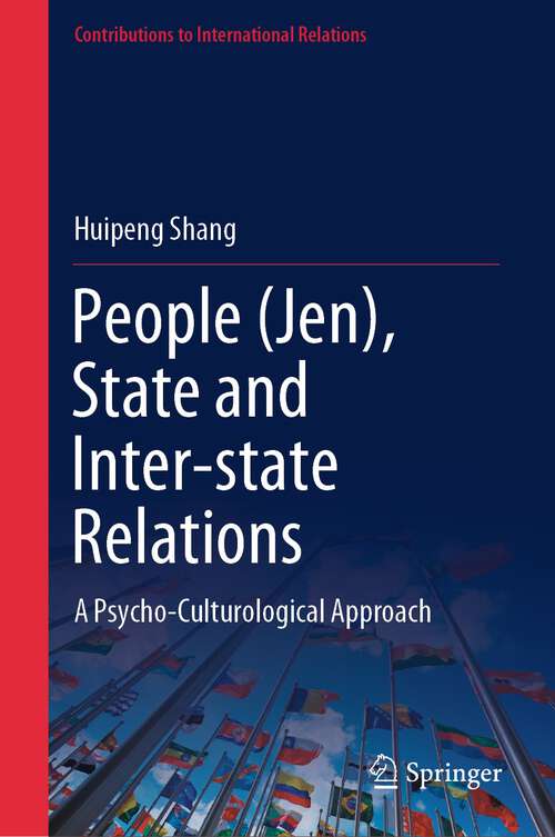 Book cover of People: A Psycho-Culturological Approach (1st ed. 2023) (Contributions to International Relations)