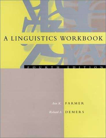Book cover of A Linguistics Workbook (4th edition)