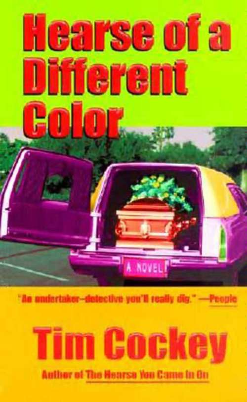 Book cover of Hearse of a Different Color: A Hitchcock Sewell Mystery