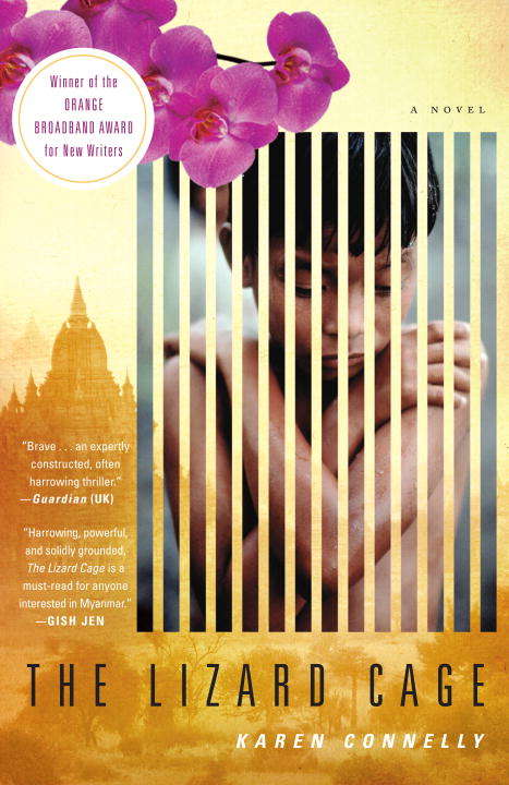 Book cover of The Lizard Cage