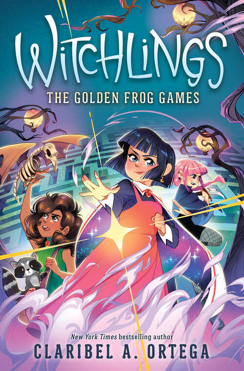 Book cover of The Golden Frog Games (Witchlings #2)