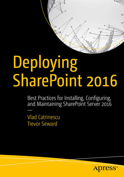 Book cover of Deploying SharePoint 2016