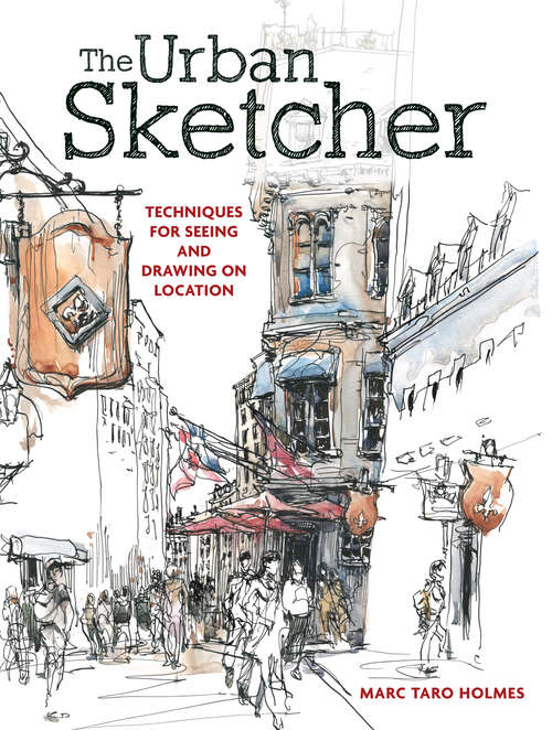 Book cover of The Urban Sketcher