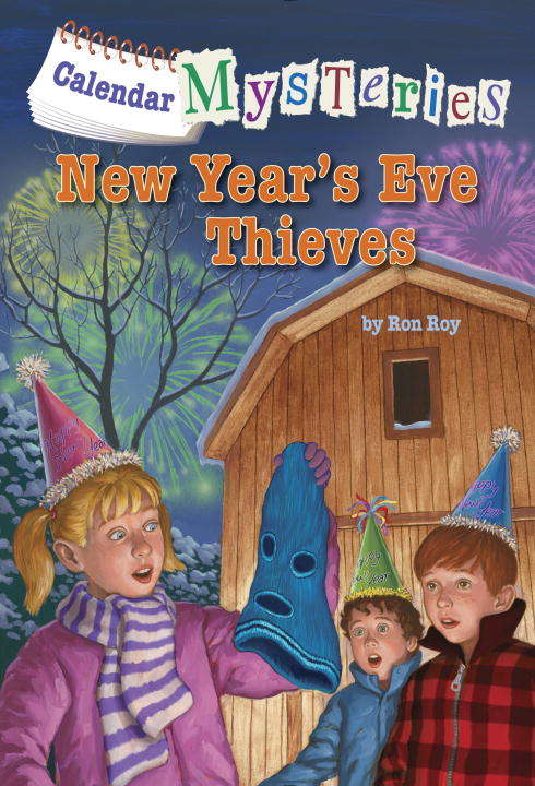 Book cover of Calendar Mysteries #13: New Year's Eve Thieves