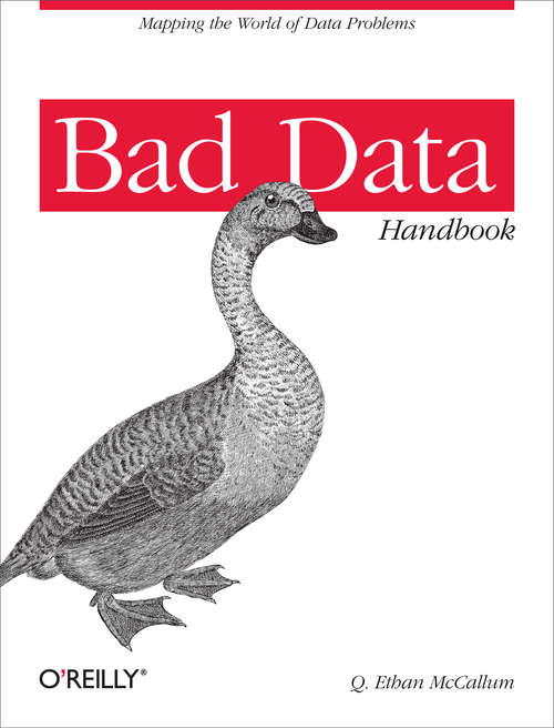 Book cover of Bad Data Handbook