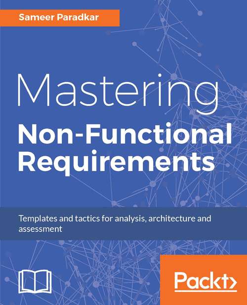 Book cover of Mastering Non-Functional Requirements