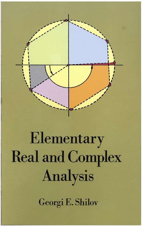 Book cover of Elementary Real and Complex Analysis