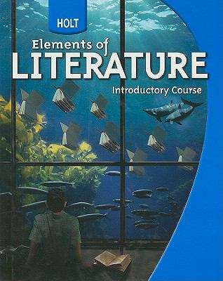 Book cover of Holt Elements of Literature, Introductory Course