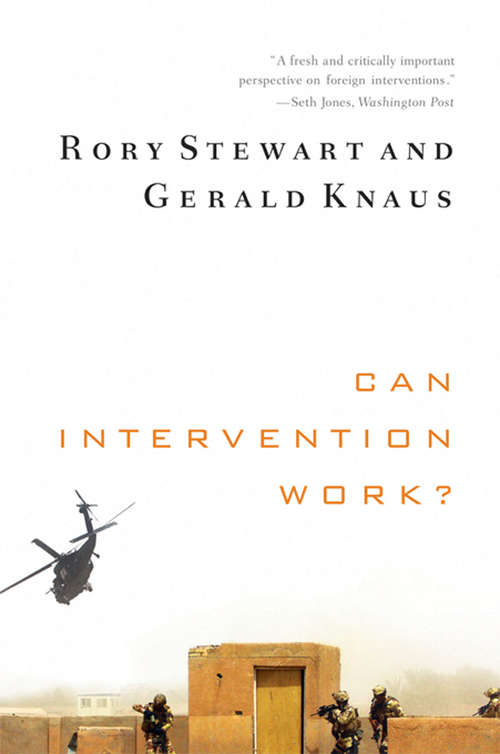 Book cover of Can Intervention Work? (Norton Global Ethics Series)