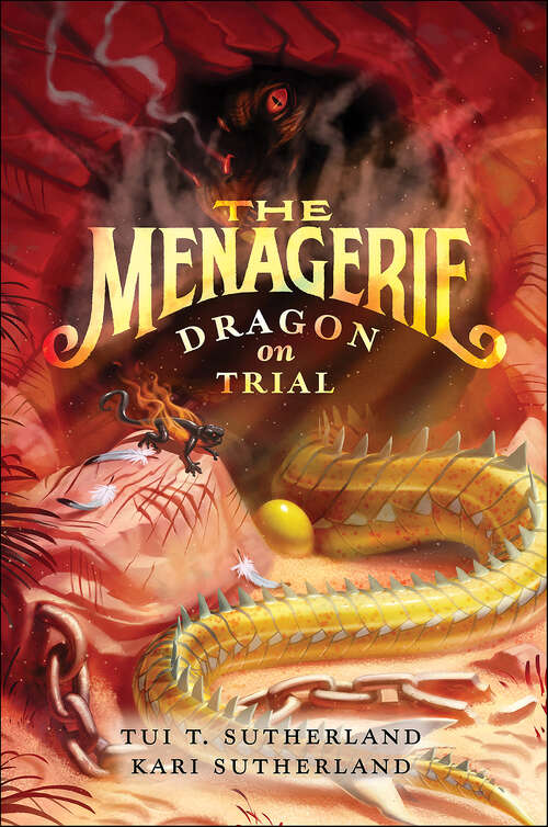Book cover of The Menagerie #2: Dragon on Trial