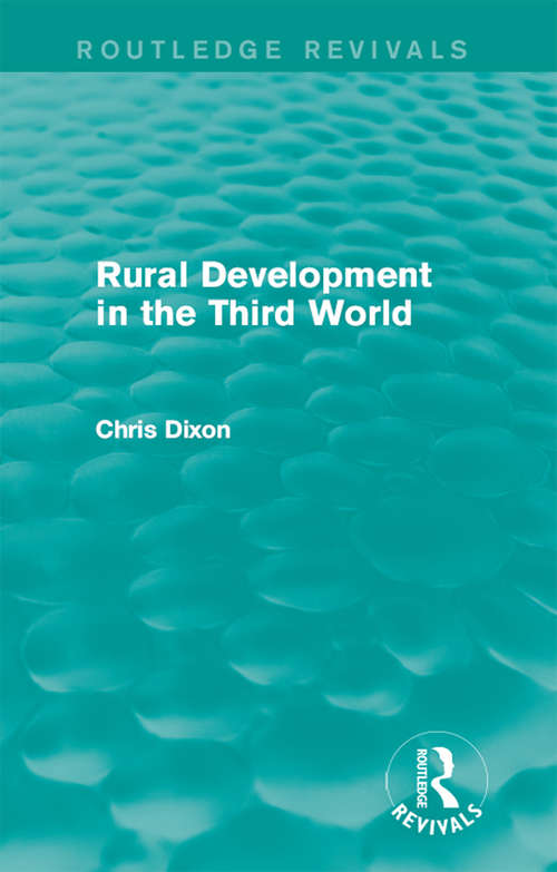 Rural Development in the Third World (Routledge Revivals)