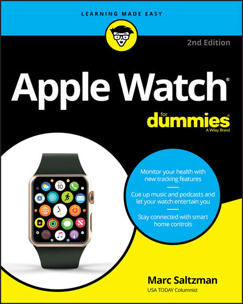 Book cover of Apple Watch For Dummies (2)