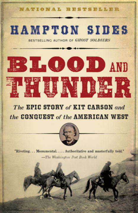 Book cover of Blood and Thunder