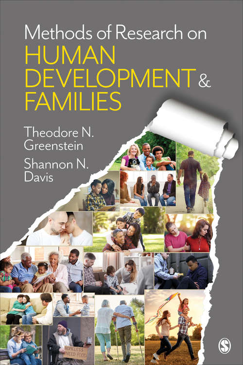 Book cover of Methods of Research on Human Development and Families
