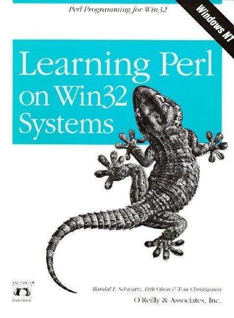 Book cover of Learning Perl on Win32 Systems