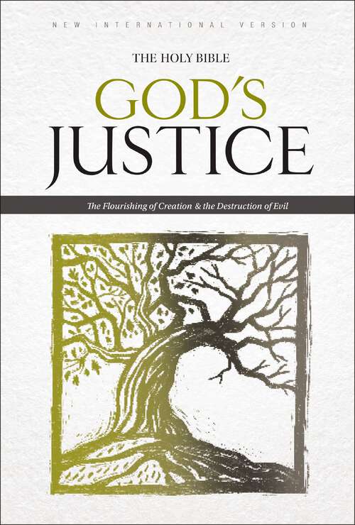Book cover of NIV, God's Justice: The Holy Bible, eBook