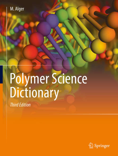 Polymer Science Dictionary