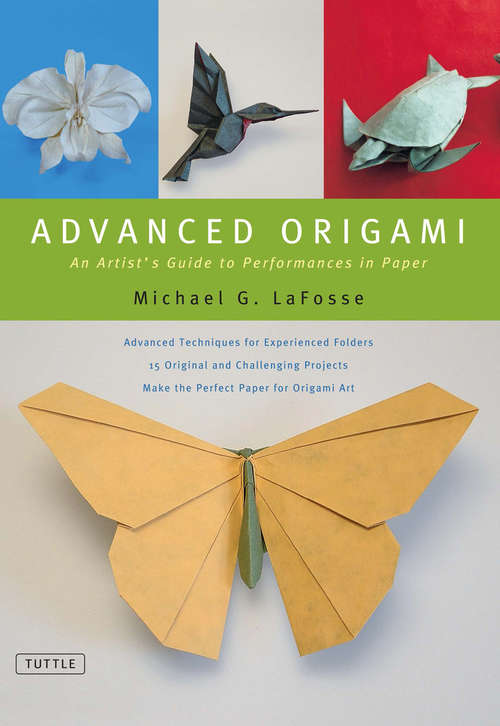 Book cover of Advanced Origami