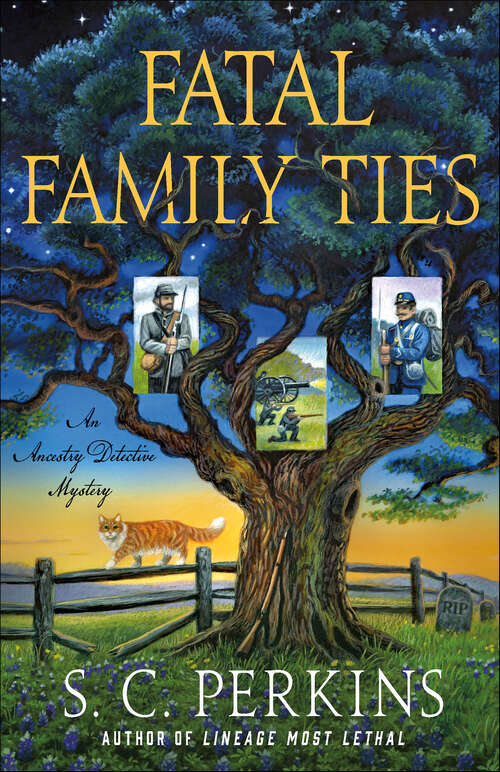 Book cover of Fatal Family Ties: An Ancestry Detective Mystery (Ancestry Detective Mysteries #3)