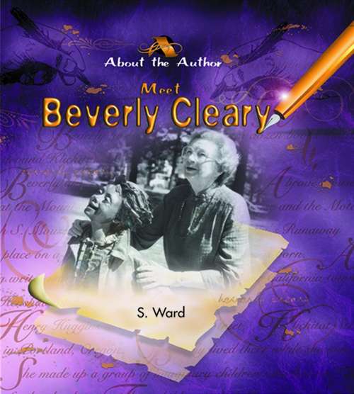 Book cover of Meet Beverly Cleary,