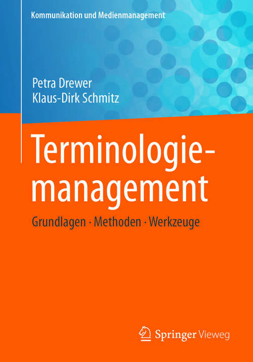 Book cover of Terminologiemanagement