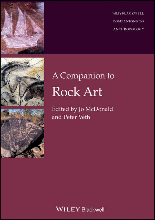 Book cover of A Companion to Rock Art (Wiley Blackwell Companions to Anthropology)